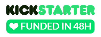 Kickstarter Funded in 48 hours badge